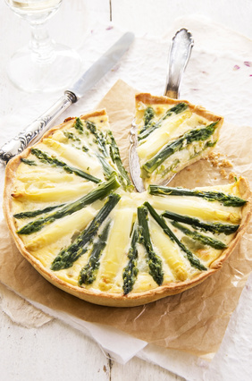 Spargelquiche Spargelquiche