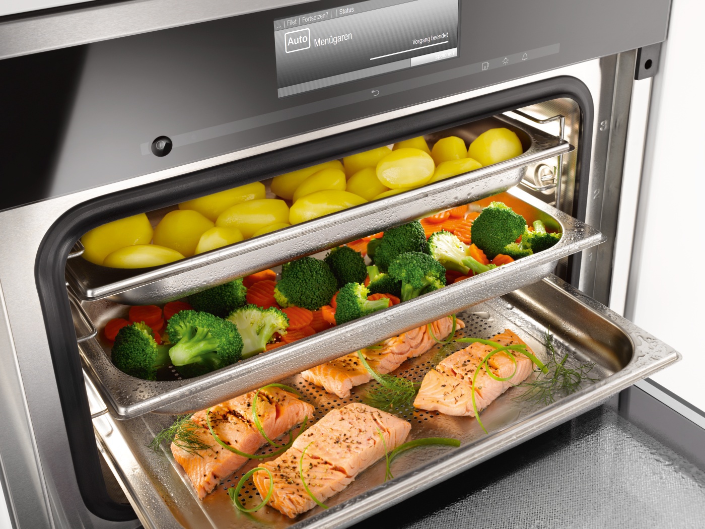 Backofen mit Dampfgarer von Miele Miele Dampfgarer